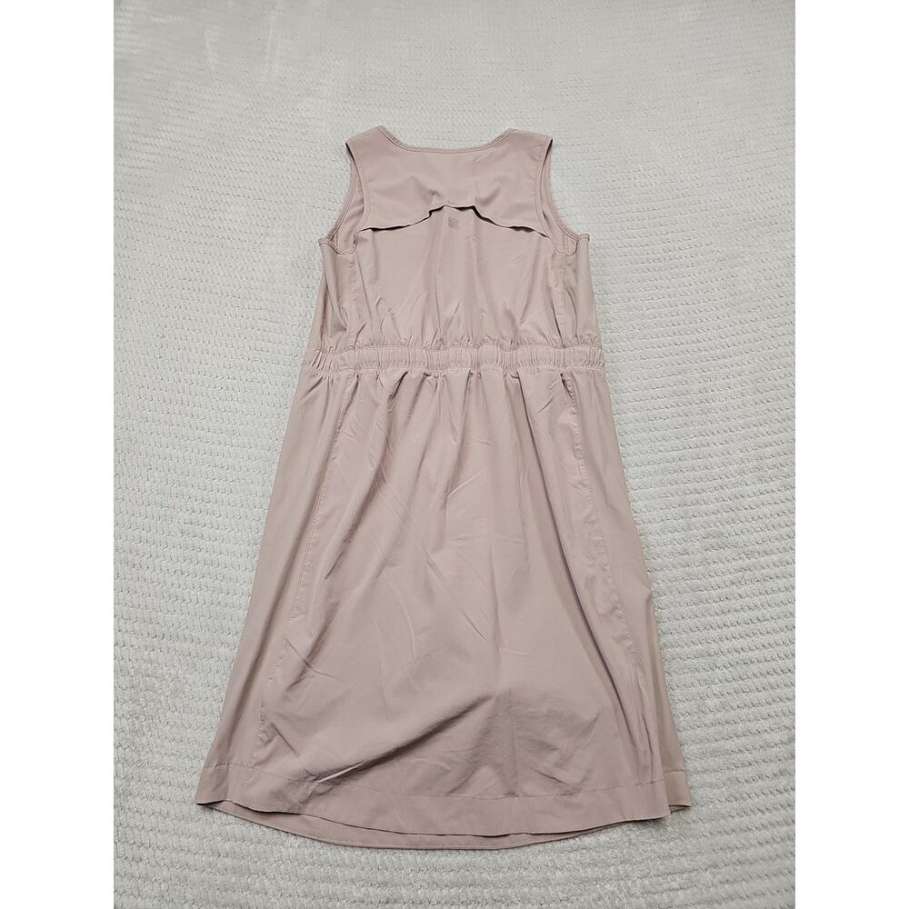FLX Dress Womens XS Pink Athletic Sleeveless 3/4 Zip Shorts Underneath - Picture 8 of 9
